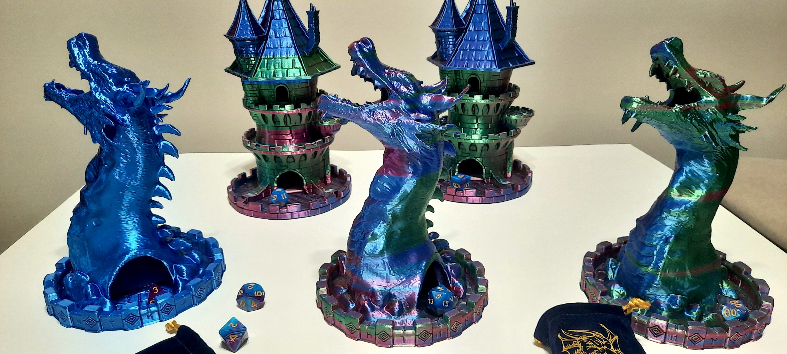 Fantasy Dice Towers