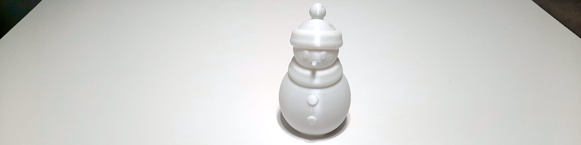 Glowing Snowman Tea Light Lantern