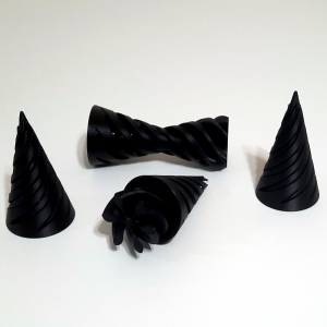 black fidget cone
