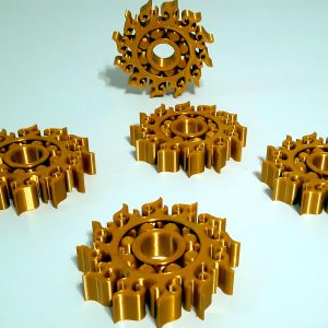 3D Printed Gear Fidget Spinner Toy